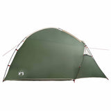 vidaXL Playhouse Tent with Roof with Storage Green 370 x 230 x 185 cm taffeta