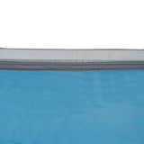 vidaXL Achterkleptent met dak Groen 285 x 255 x 245 cm taft