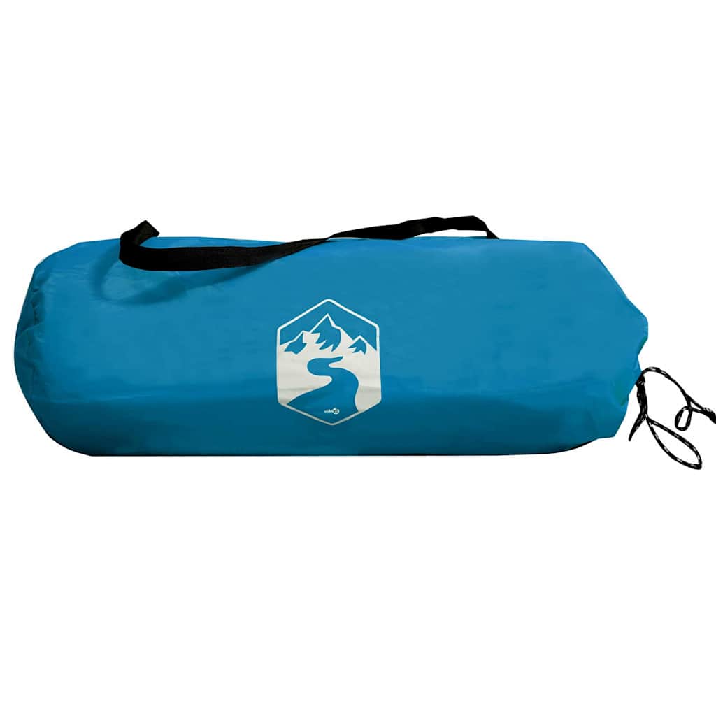 vidaXL Achterkleptent met dak Groen 285 x 255 x 245 cm taft