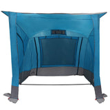 vidaXL Achterkleptent met dak Groen 285 x 255 x 245 cm taft