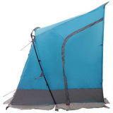 vidaXL Achterkleptent met dak Groen 285 x 255 x 245 cm taft