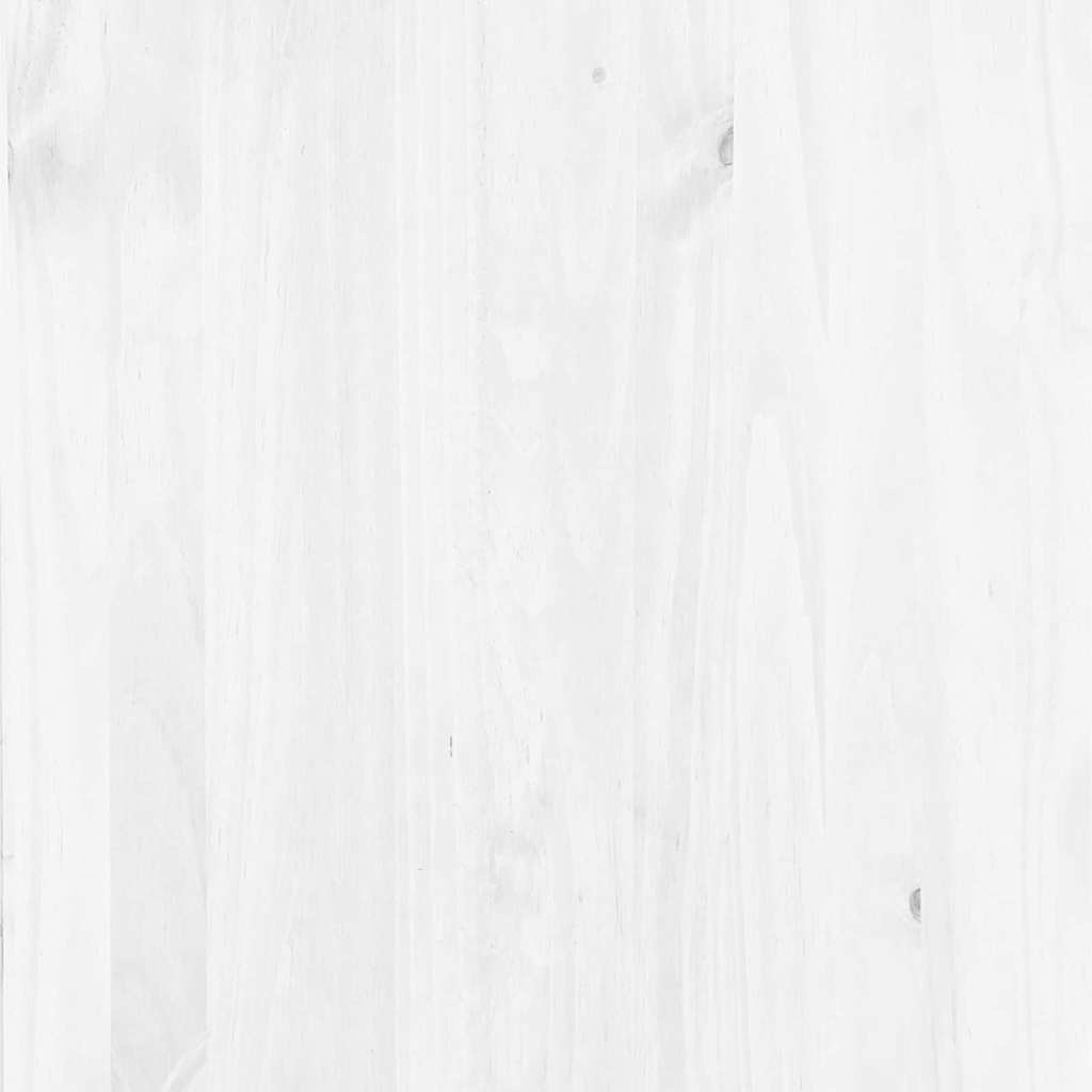 vidaXL Ladeblok ASKIM Wit 91 x 40 x 95,5 cm Massief grenenhout