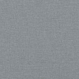 vidaXL Woonkamerbank Lichtgrijs 250 x 77 x 76 cm Polyester