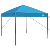 vidaXL Kampeertent Set met dak met opslag 2 pcs Blauw Tafetta en Stoff