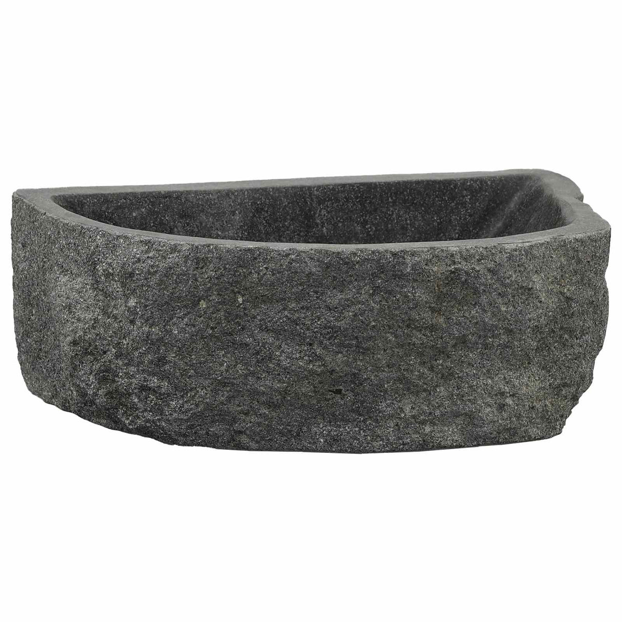 vidaXL Wall-Mounted Basin Grey 37 x 30 x 12 cm Riverstone