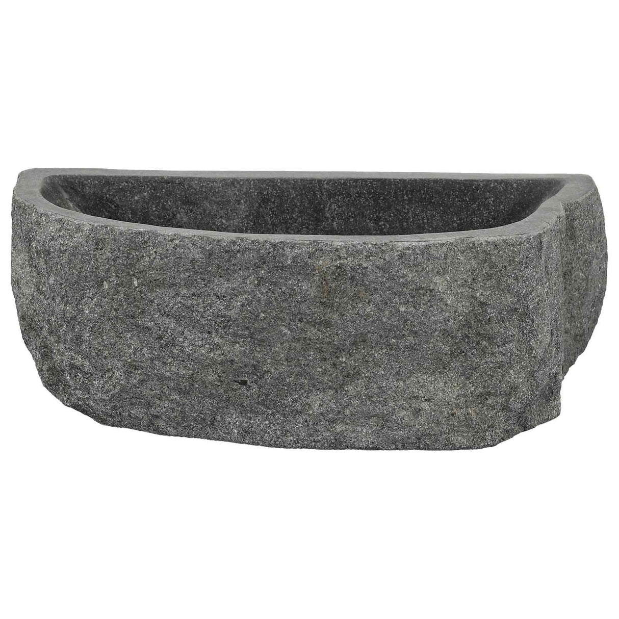 vidaXL Wall-Mounted Basin Grey 37 x 30 x 12 cm Riverstone
