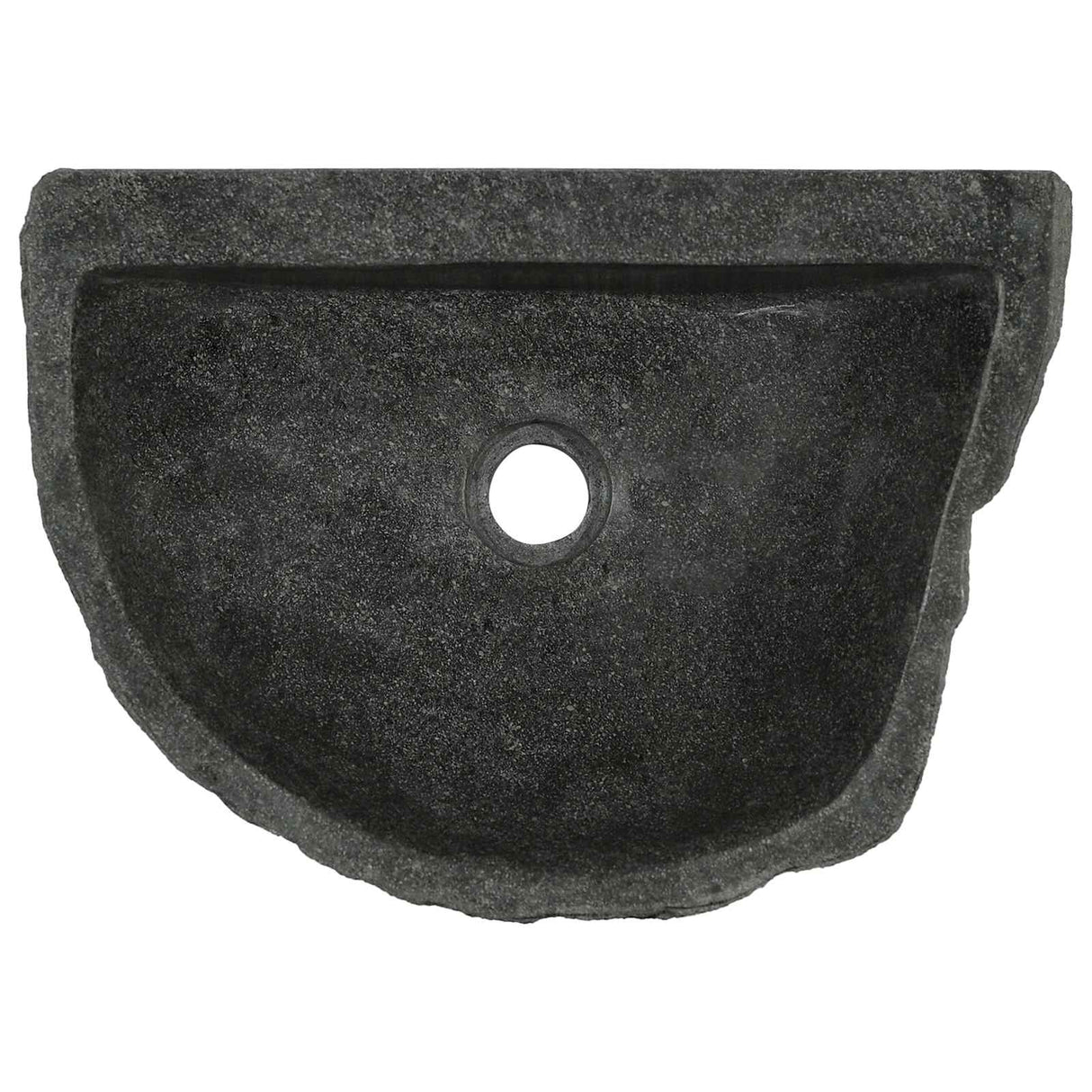 vidaXL Wall-Mounted Basin Grey 37 x 30 x 12 cm Riverstone