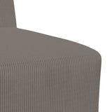vidaXL Modulaire Sofa Eenheid Armless 2 pcs Lichtgrijs 55 x 74 x 82 cm