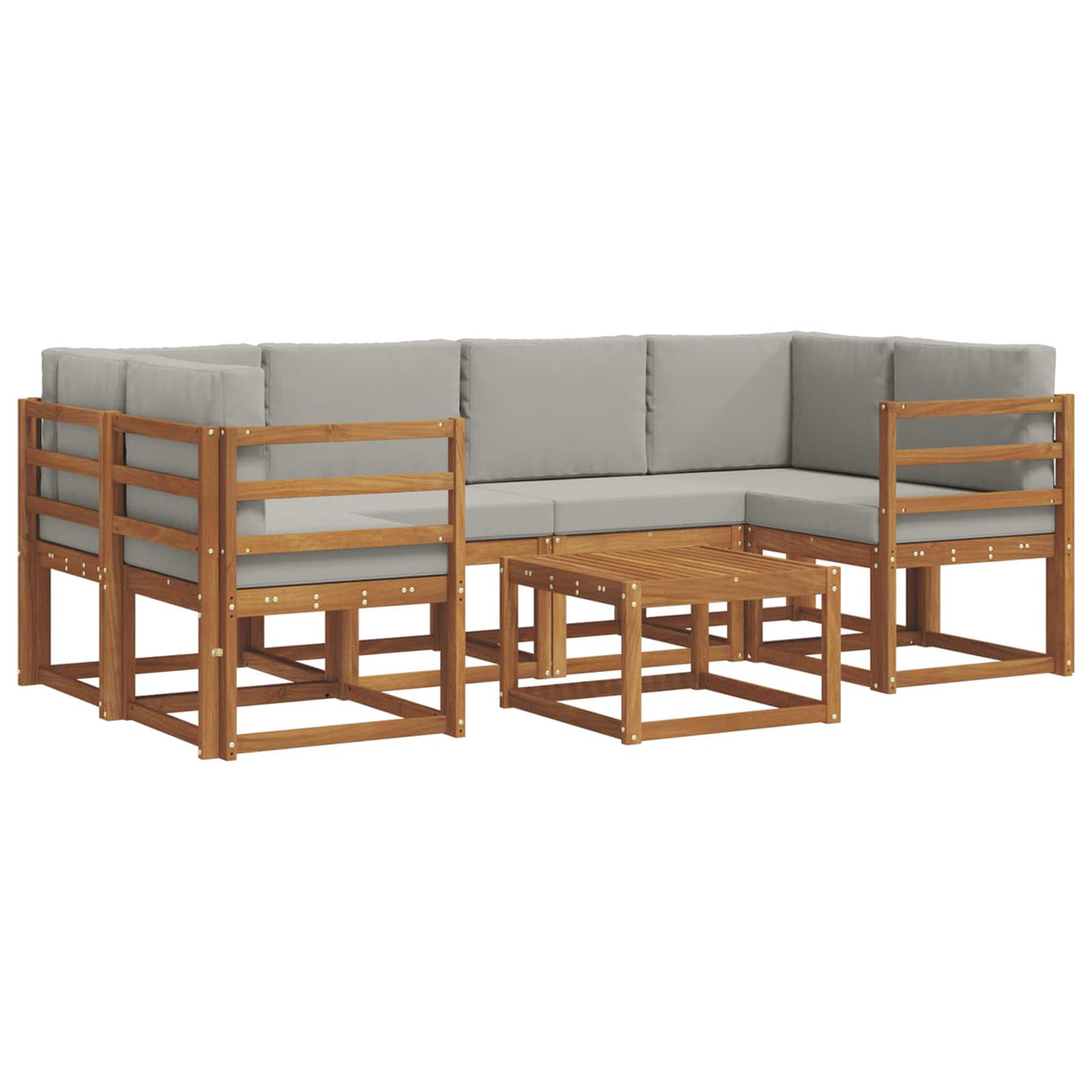 vidaXL Ensemble de banque de construction avec ustensiles 7 pcs Naturel et Crème