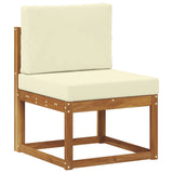 vidaXL Outdoor Sofa Set 7 pcs Natural Solid Acacia Wood