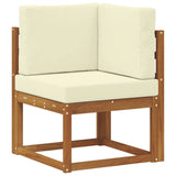 vidaXL Outdoor Sofa Set 7 pcs Natural Solid Acacia Wood