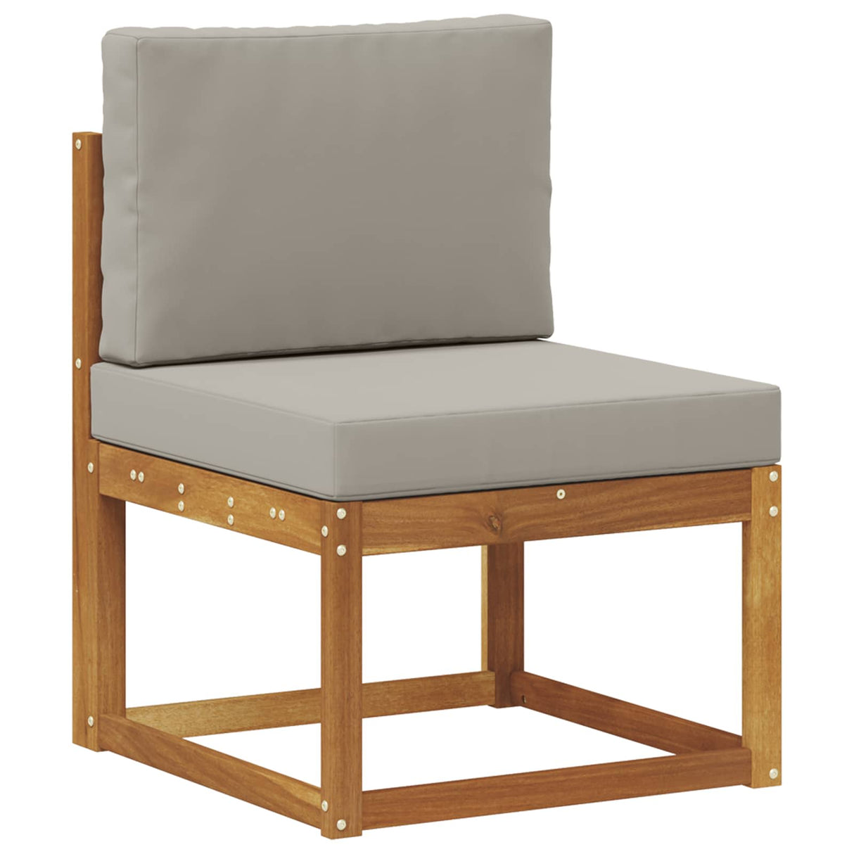 vidaXL Outdoor Sofa Set 6 pcs Natural Solid Acacia Wood