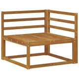 vidaXL Buiten bank set 4 Stuk Naturel Massief Acacia Hout