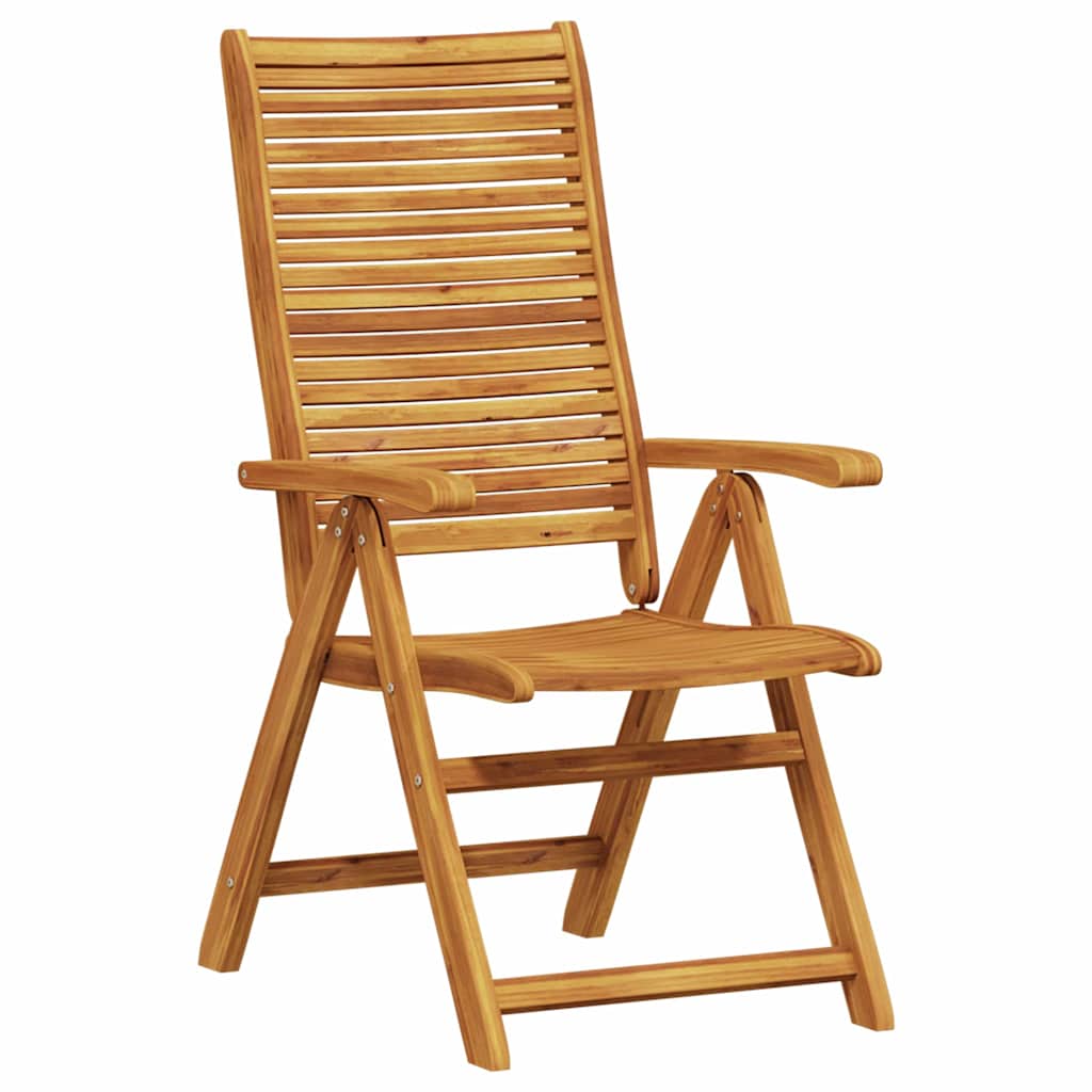 vidaXL Tuin Eettafel Set 5 pcs Bruin Massief Acacia Hout