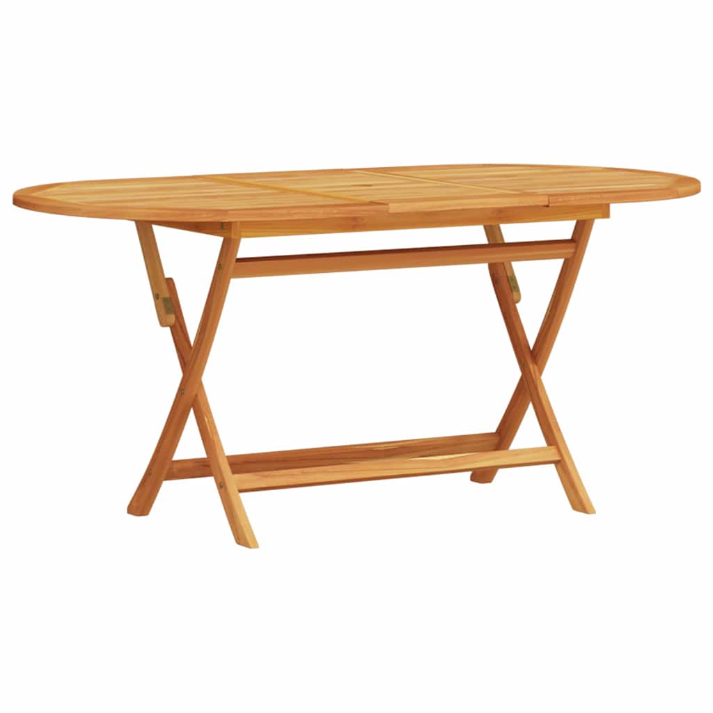 vidaXL Tuin Eettafel Set 7 pcs Bruin Massief Acacia Hout