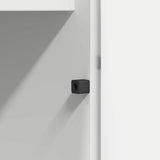 vidaXL TV Cabinet with LED White 180x38x49 cm Engineered Wood