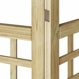 vidaXL Privacyscherm Honing bruin 160 x 180 cm Massief vurenhout