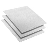 vidaXL Spiegel Mozaïek Tegel Geometrisch 3 pcs Zilver 30 x 30 cm Glas