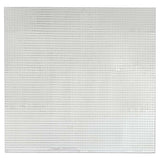 vidaXL Spiegel Mozaïek Tegel Geometrisch 3 pcs Zilver 30 x 30 cm Glas
