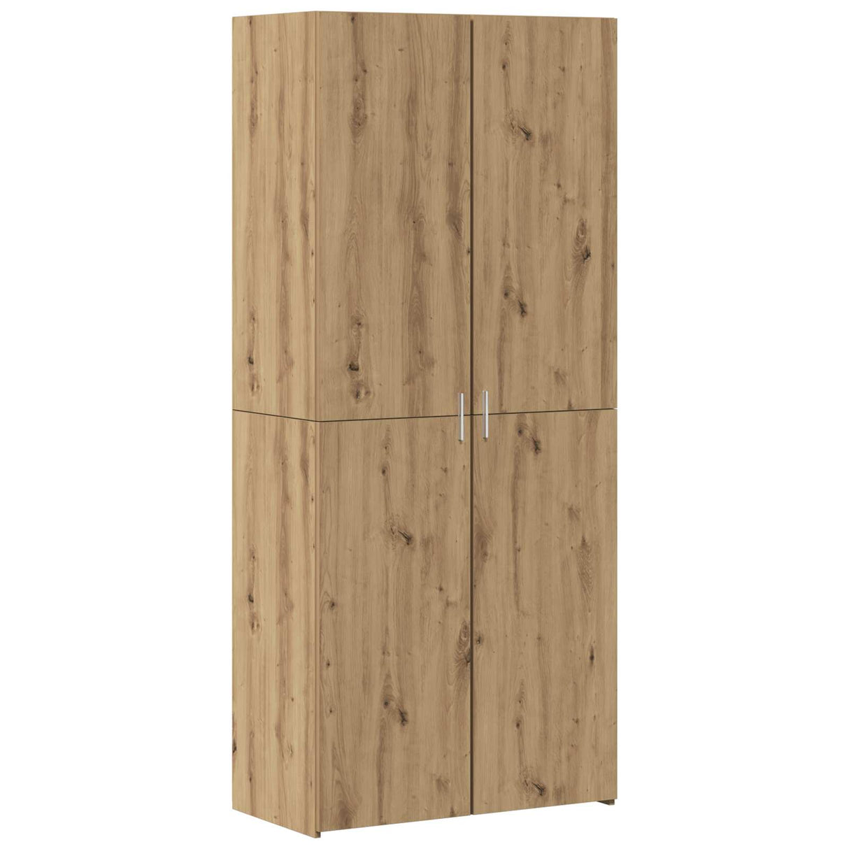 vidaXL Opbergkast 3 pcs Oudhout