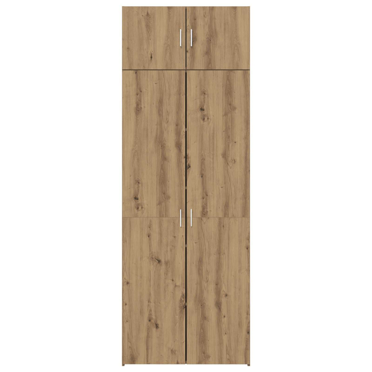 vidaXL Opbergkast 3 pcs Oudhout