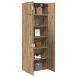 vidaXL Opbergkast 3 pcs Oudhout