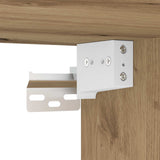 vidaXL Dressoir 3 pcs Oudhout