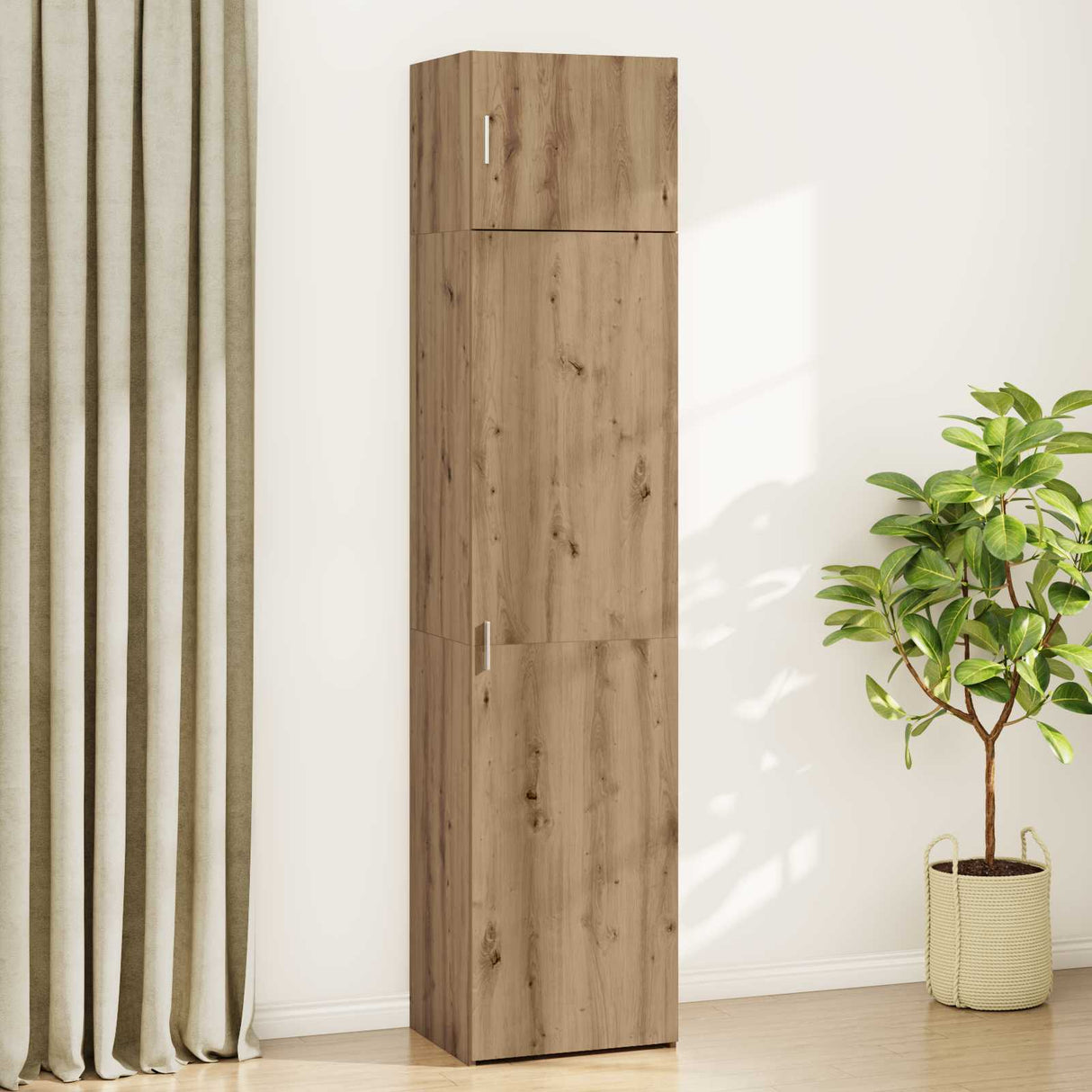 vidaXL Dressoir 3 pcs Oudhout