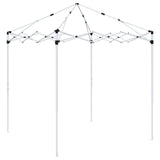 vidaXL Pop-up Feesttent Crème 195 x 195 x 245 cm Oxford Stof