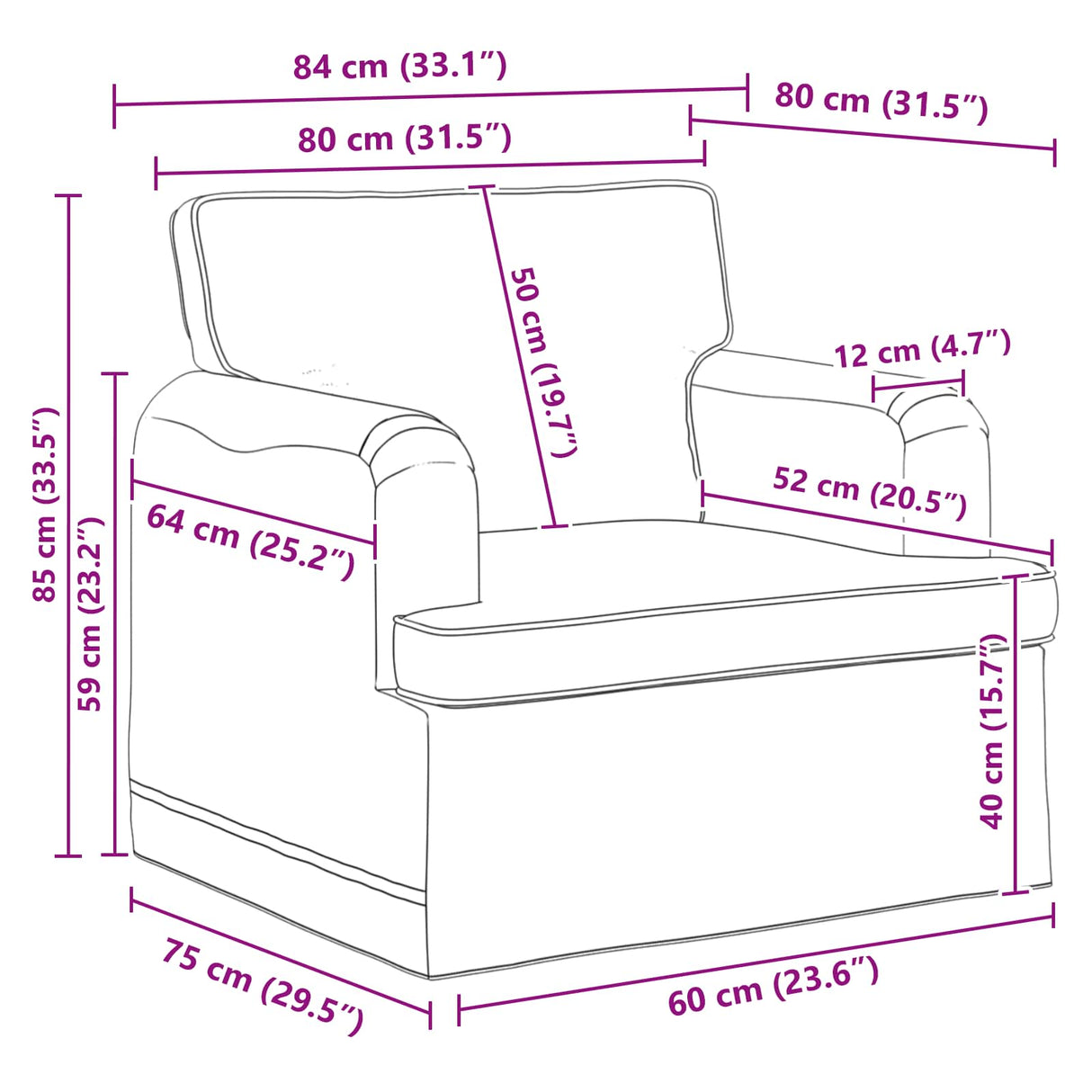 vidaXL Bank 2 pcs Lichtgrijs 144 x 80 x 85 cm Stof