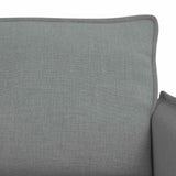 vidaXL Bank 2 pcs Lichtgrijs 136 x 82 x 85 cm Stof