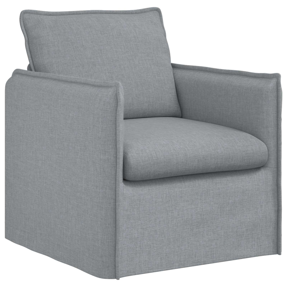 vidaXL Bank 2 pcs Lichtgrijs 136 x 82 x 85 cm Stof