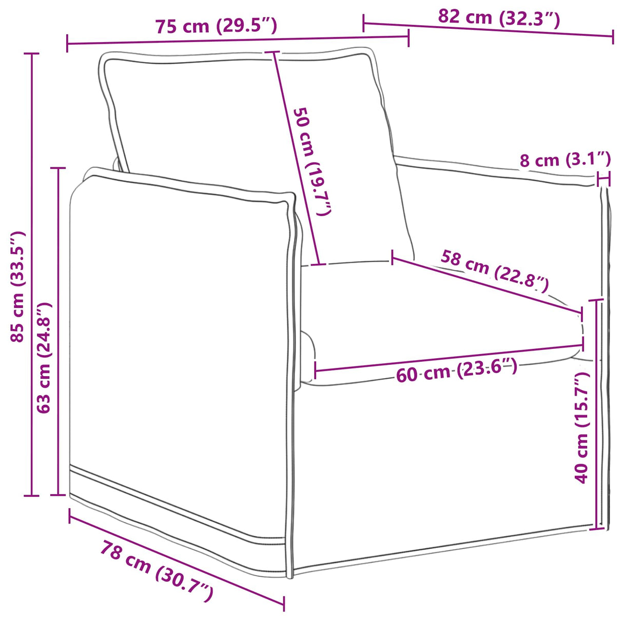 vidaXL Bank 2 pcs Lichtgrijs 136 x 82 x 85 cm Stof