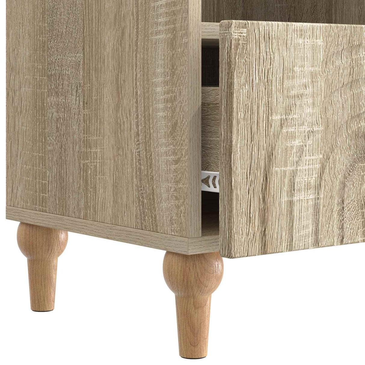 vidaXL TV Cabinet Black 102 x 34.5 x 50 cm Engineered Wood