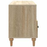 vidaXL TV Cabinet Black 102 x 34.5 x 50 cm Engineered Wood