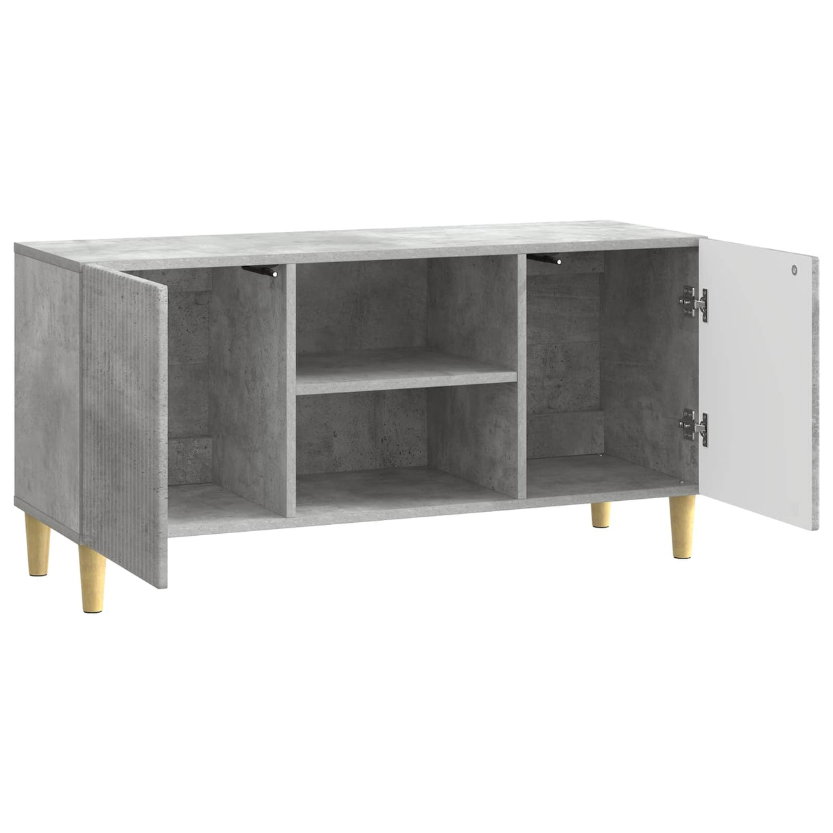 vidaXL TV Cabinet Sonoma Oak 102 x 34.5 x 50 cm Engineered Wood