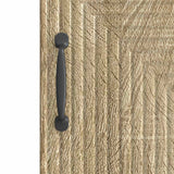 vidaXL Dressoir Zwart 33 x 34,5 x 89,5 cm Bewerkt hout