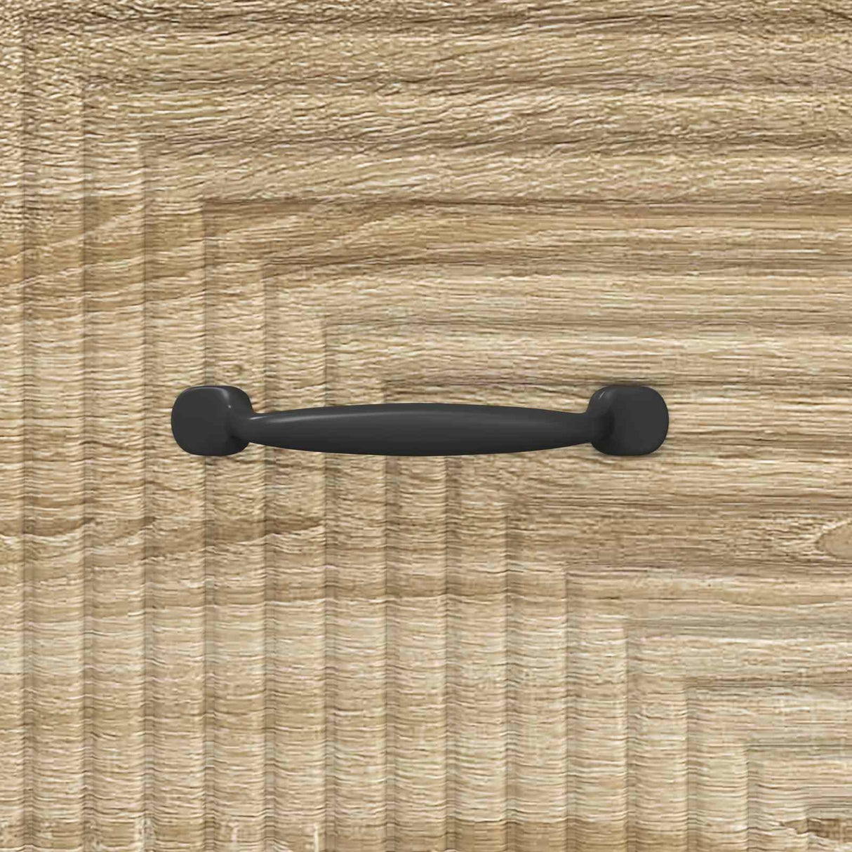 vidaXL Ladekast Zwart 33 x 34,5 x 89,5 cm Bewerkt hout