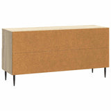 vidaXL TV Kast met lade Zwart 102 x 34,5 x 50 cm Bewerkt hout