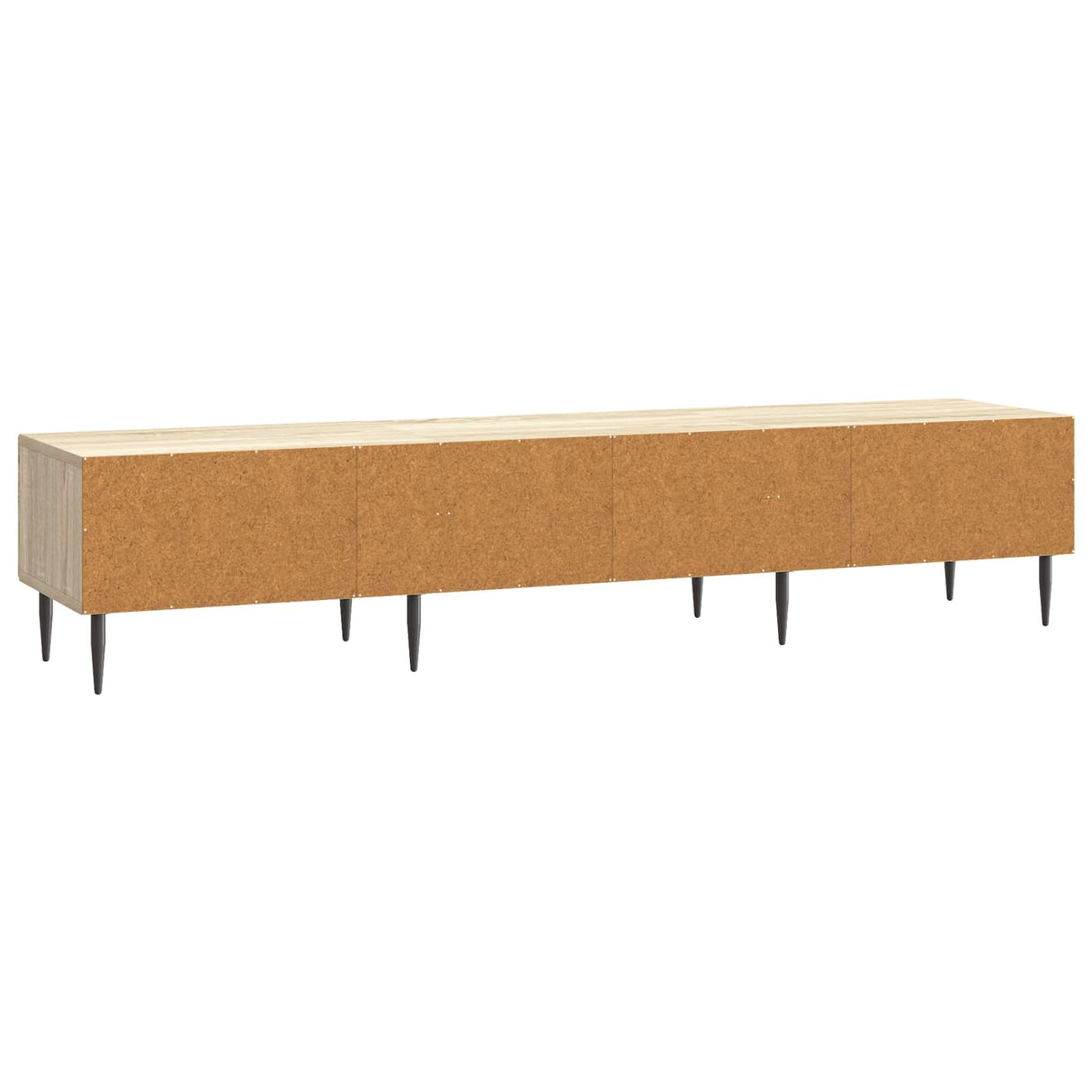 vidaXL TV Kast met lade Zwart 147 x 34,5 x 30 cm Bewerkt hout