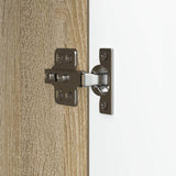 vidaXL TV Kast Zwart 99 x 34,5 x 50 cm Bewerkt hout