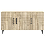 vidaXL TV Kast Zwart 99 x 34,5 x 50 cm Bewerkt hout