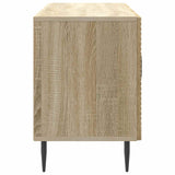 vidaXL TV Kast Zwart 99 x 34,5 x 50 cm Bewerkt hout