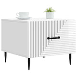 vidaXL Salontafel met lade Sonoma Eiken 49 x 50 x 40 cm Bewerkt hout