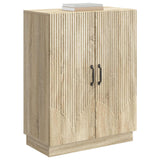 vidaXL Dressoir Zwart 66 x 34,5 x 87 cm Bewerkt hout