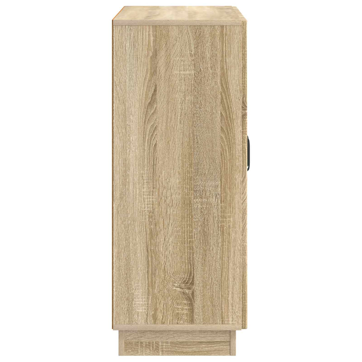 vidaXL Dressoir Zwart 66 x 34,5 x 87 cm Bewerkt hout