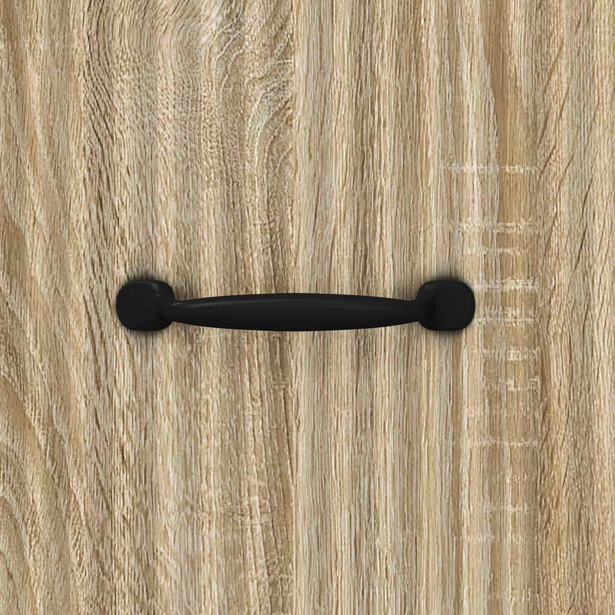 vidaXL Ladekast Zwart 33 x 34,5 x 87 cm Bewerkt hout