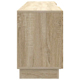vidaXL TV Cabinet Black 150x31x47 cm Engineered Wood