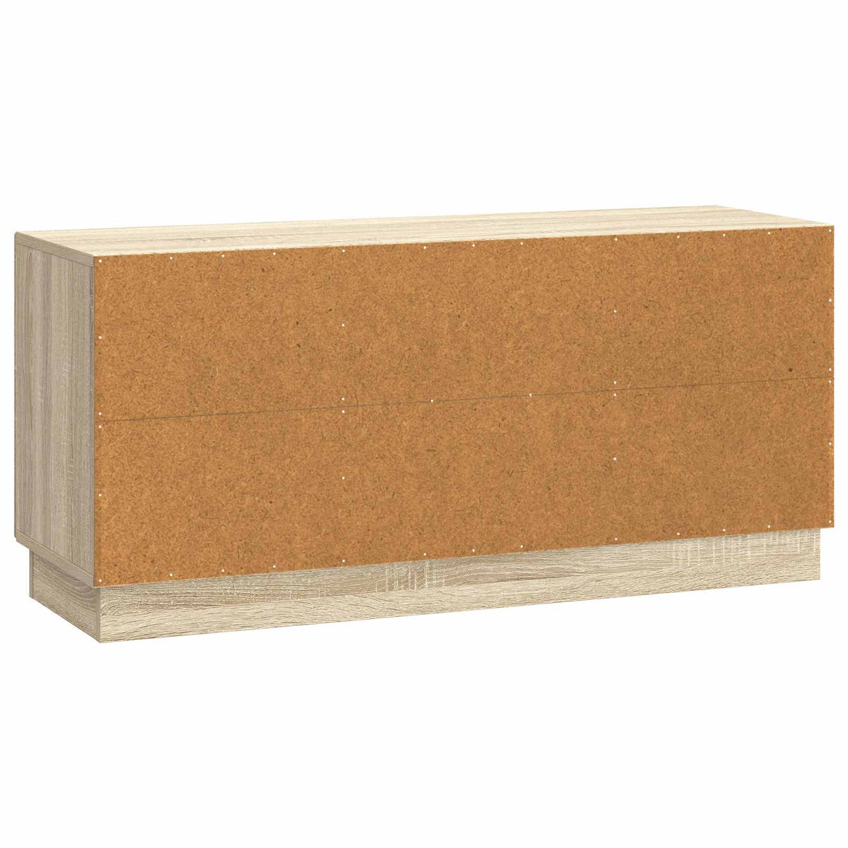 vidaXL TV Kast Zwart 102 x 34,5 x 47 cm Bewerkt hout