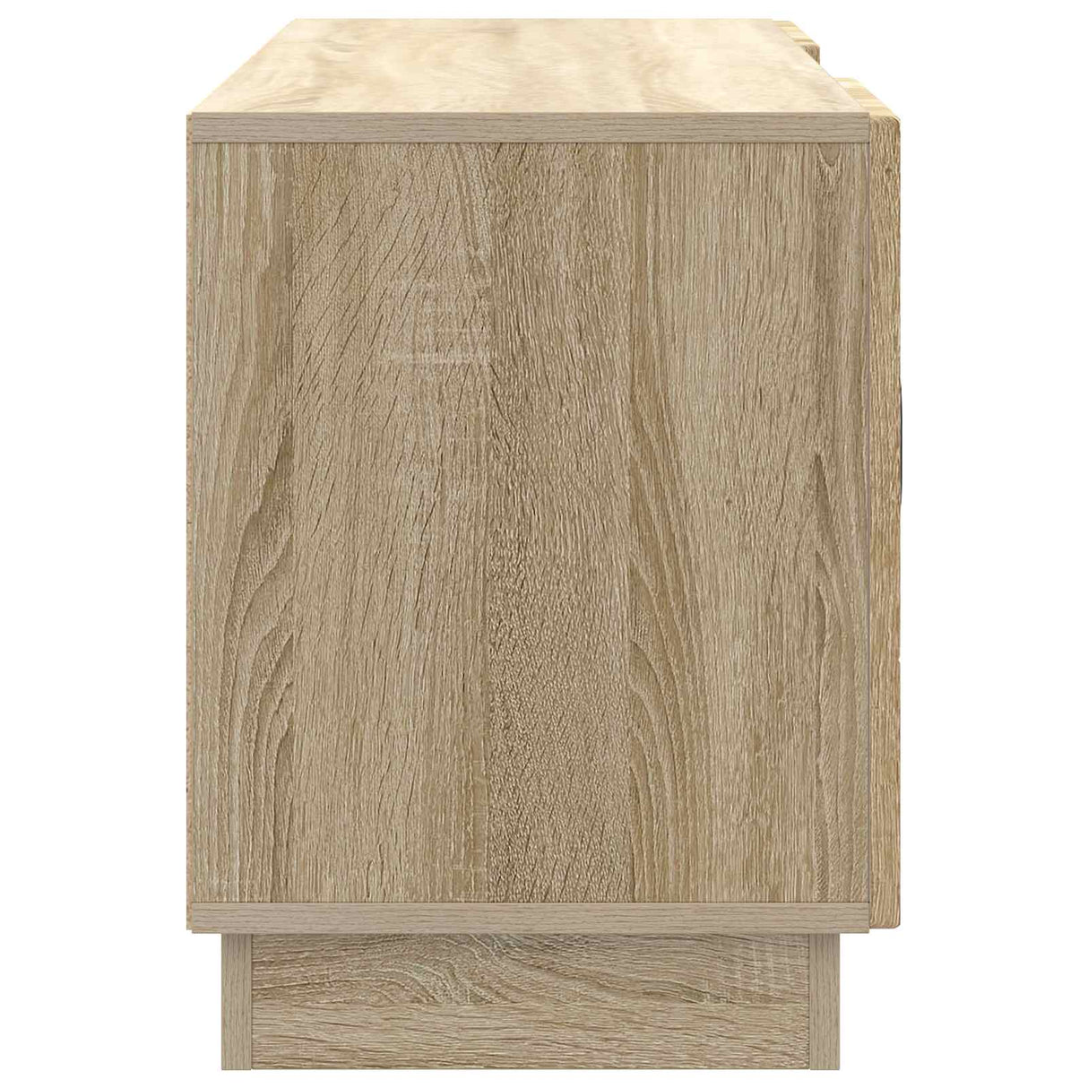 vidaXL TV Kast Zwart 102 x 34,5 x 47 cm Bewerkt hout